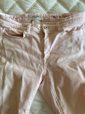 Weekend Max Mara Skinny Light Pink Jeans